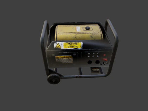 Electric Generator 3D Model