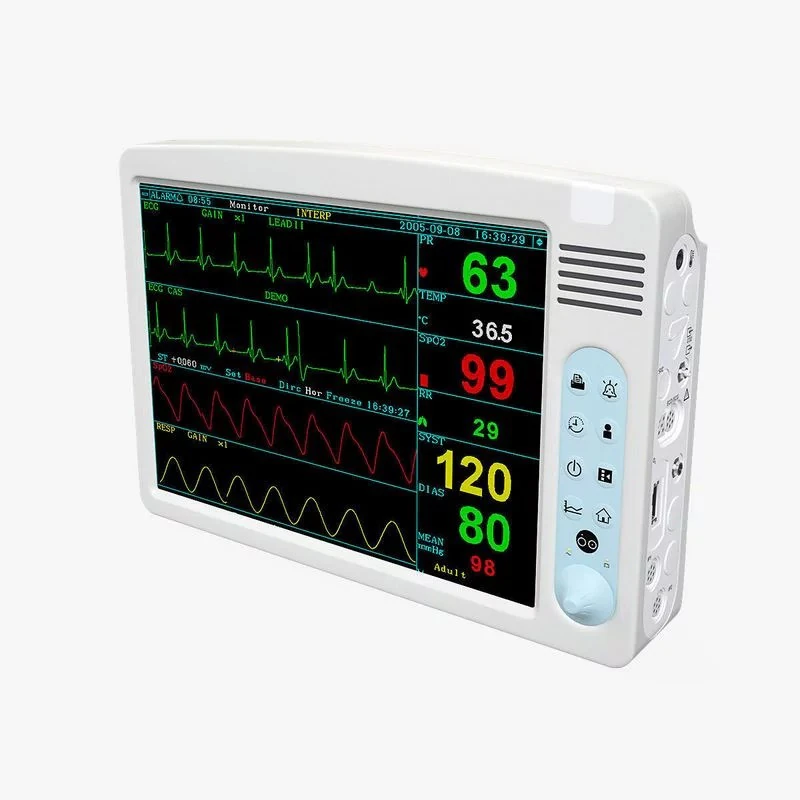Patient Monitor 3D Model .c4d .max .obj .3ds .fbx .stl .blend