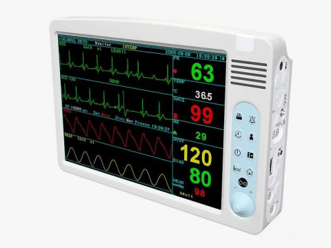 Patient Monitor Modelo 3D