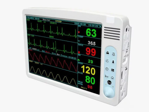 患者モニター 3Dモデル