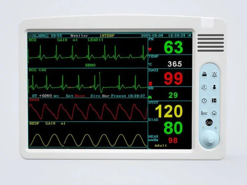 Patient Monitor 3D Model