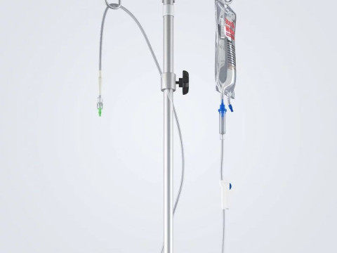 IV Stand Çantası 3D Model