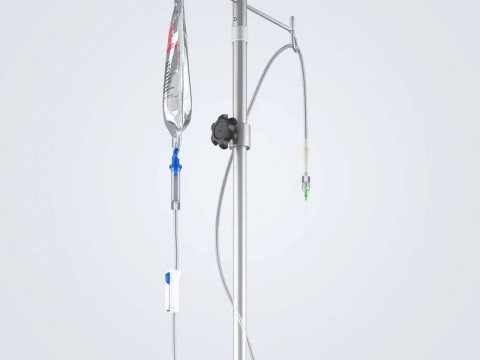 IV Stand Çantası 3D Model