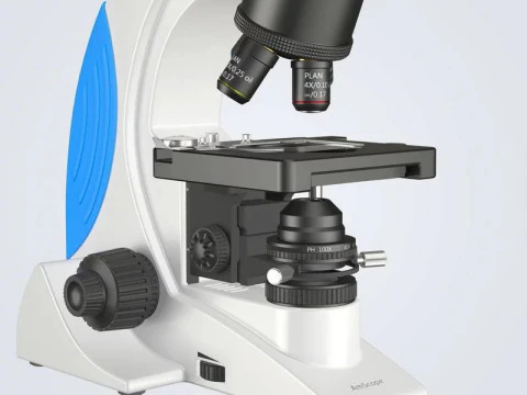 Optical Microscope 3D Model