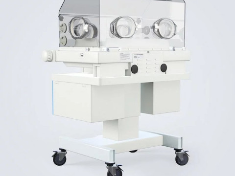 Medical Infant Incubator 3D Modell