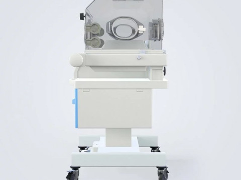 Medical Infant Incubator 3D Modell