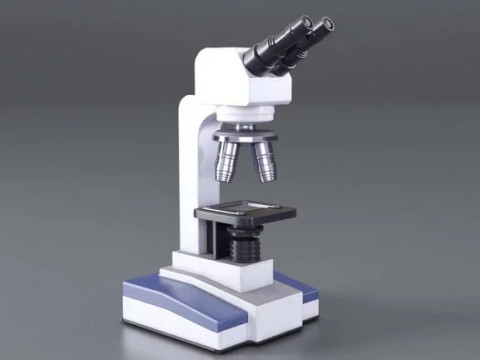 Microscope Modèle 3D