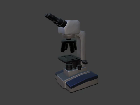 Mikroskop Model 3D