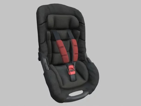 Baby Car Seat Model 3D