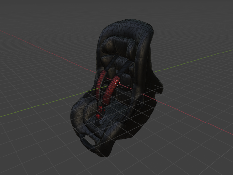 Baby Car Seat Modèle 3D