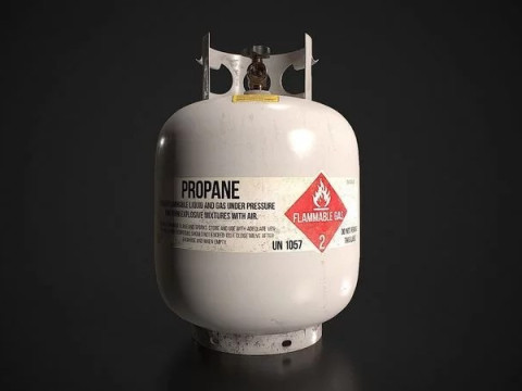 Propane Tank 3D Model