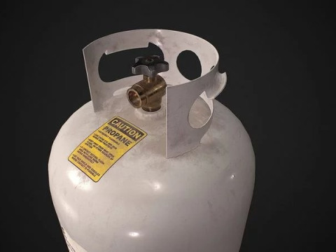Propane Tank 3D मॉडल