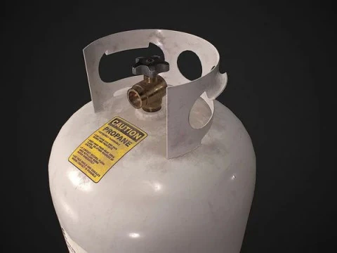 Propane Tank 3D Model
