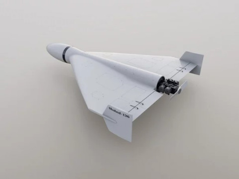 Shahed-136 kamikaze drone 3Dモデル
