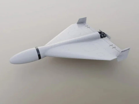 Shahed-136 kamikaze drone 3D Model