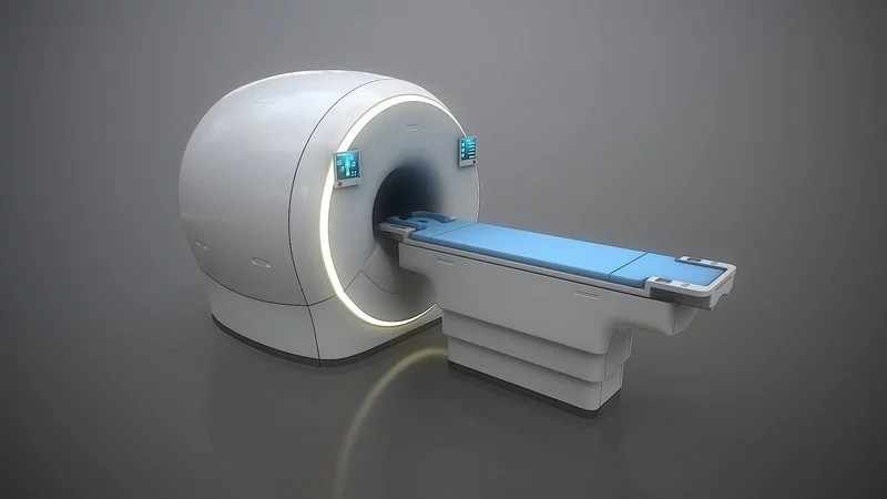 MRI scanner MRT 3D Modell .c4d .max .obj .3ds .fbx .stl .blend