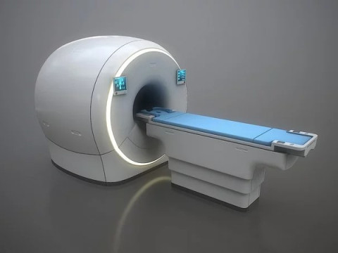 MRI scanner MRT Model 3D