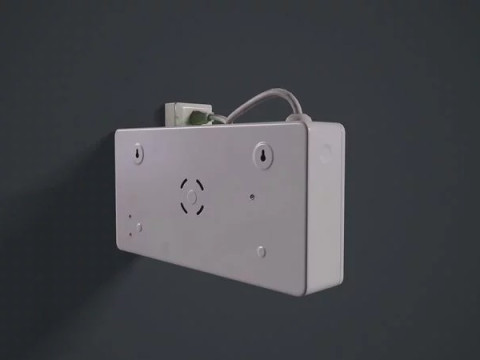 Emergency Exit Sign 3D मॉडल