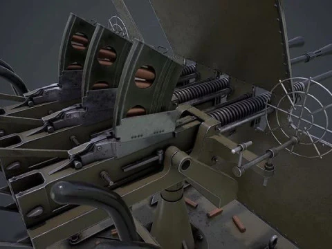 机器转塔 3D 模型