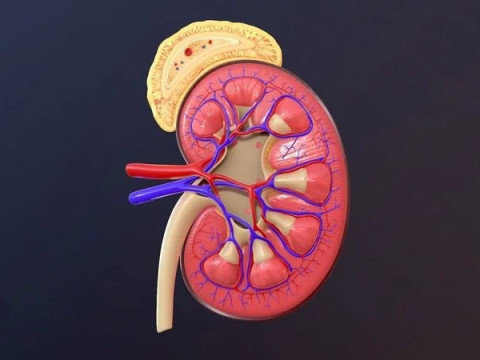 Human Kidney Model 3D