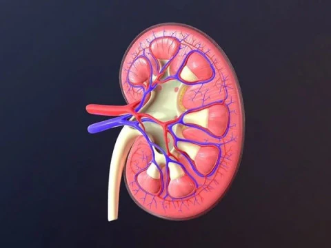 Human Kidney 3D Model
