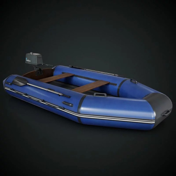 Inflatable Boat 3D Model .c4d .max .obj .3ds .fbx .stl .blend