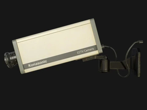 CCTV Camera 3D Model