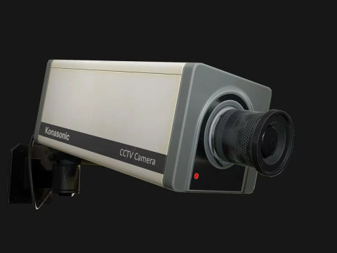 CCTV Camera 3D 模型