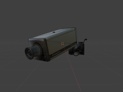 CCTV Camera 3D 模型