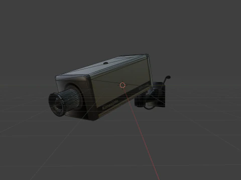 CCTV Camera 3D Model