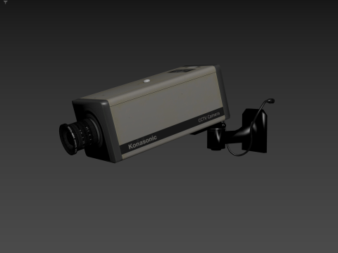 CCTV Camera 3D 模型