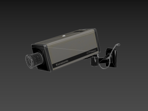 CCTV Camera 3D 模型