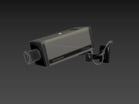 CCTV Camera 3D Model