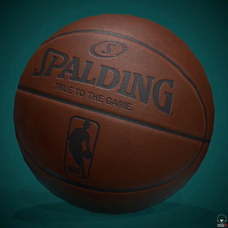 Basketball ball 3D Model .c4d .max .obj .3ds .fbx .stl .blend 