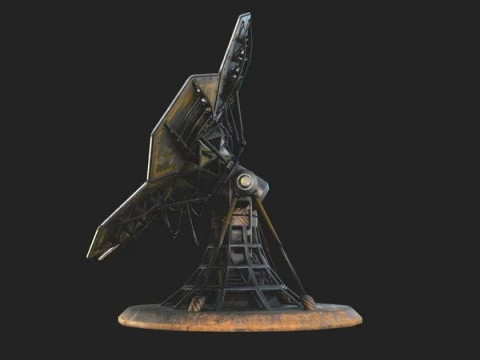 SCIFI SOLAR PANEL 3D Модель