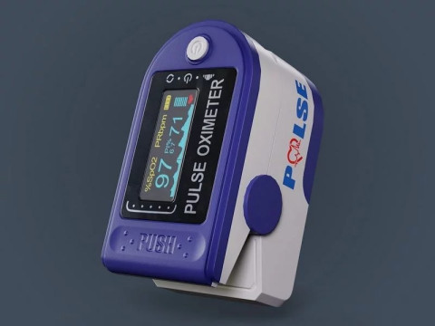 Finger Pulse Oximeter Model 3D