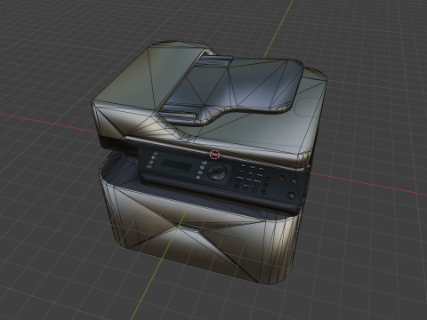 Printer With Scanner Modelo 3D