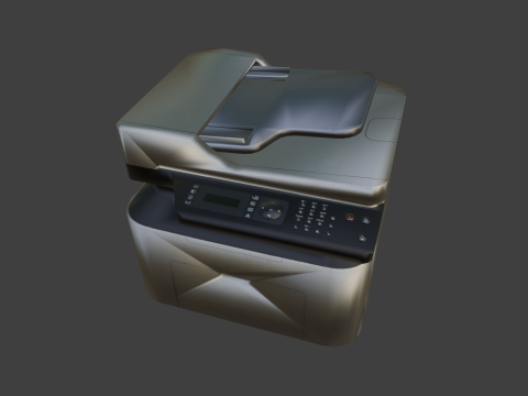 Printer With Scanner Modelo 3D