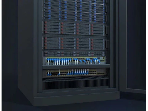 Modular Server Rack 3D Model