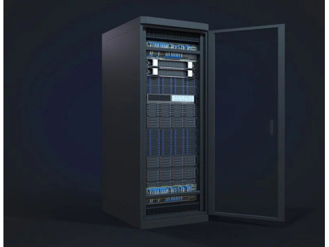 Bastidor modular para servidores Modelo 3D