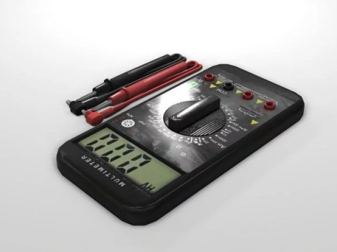 Multimeter digital Model 3D