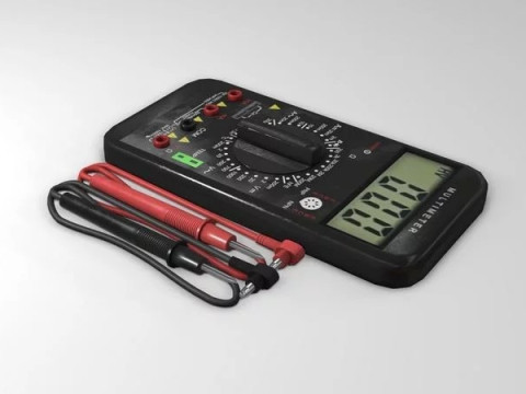 Multimeter digital Model 3D