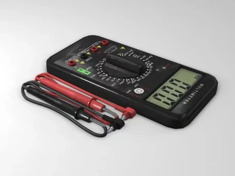 Multimeter digital 3D Model