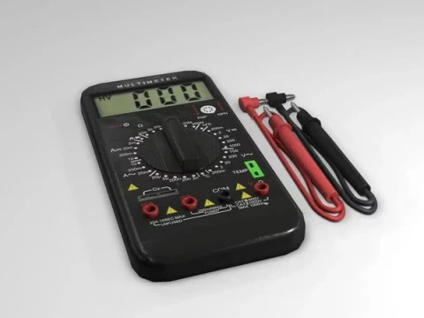 Multimeter digital 3D Model