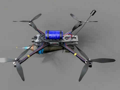 FPV KAMIKAZE DRONE 3D मॉडल