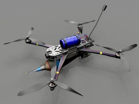 FPV KAMIKAZE DRONE 3D Model