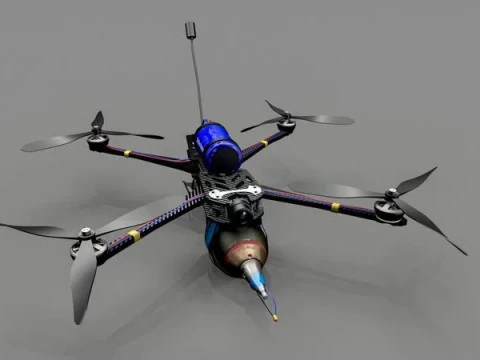 FPV KAMIKAZE DRONE 3D Model