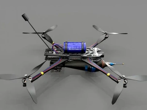FPV KAMIKAZE DRONE 3D Model