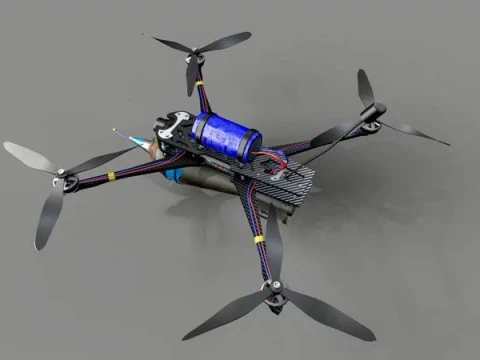 FPV KAMIKAZE DRONE 3D Model