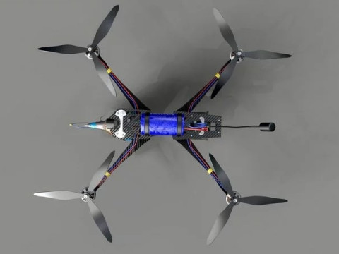 FPV KAMIKAZE DRONE 3D मॉडल
